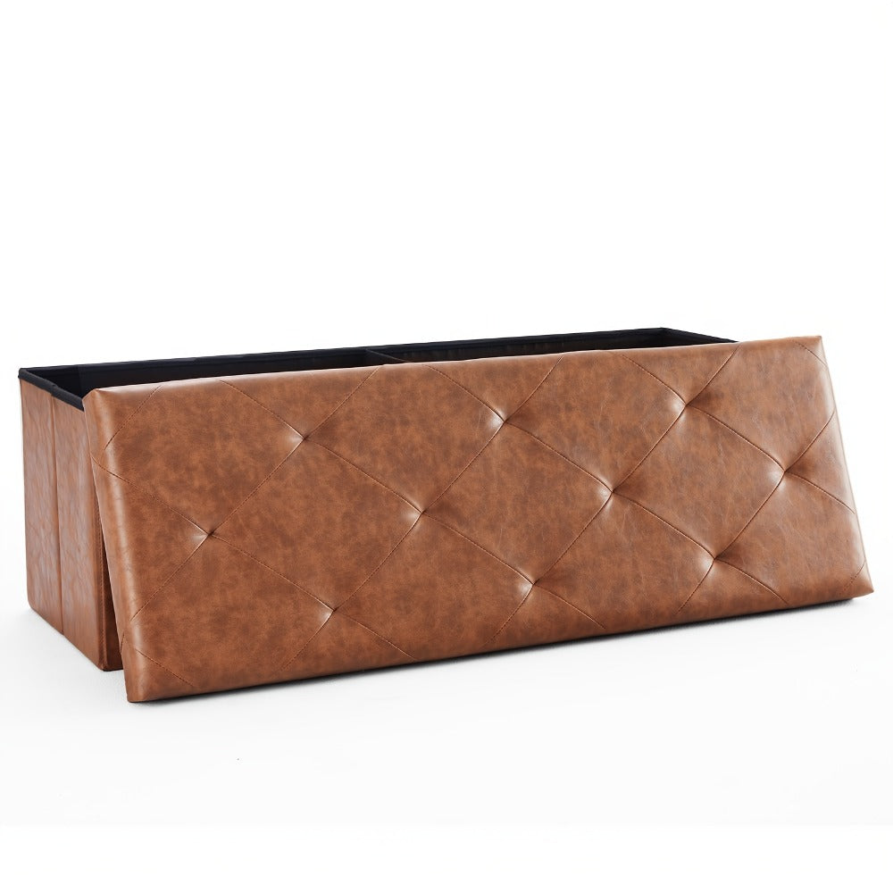 Storage Ottoman with Hidden Storage for Organized Everyday Storage in Living Room detail image - detail view 7