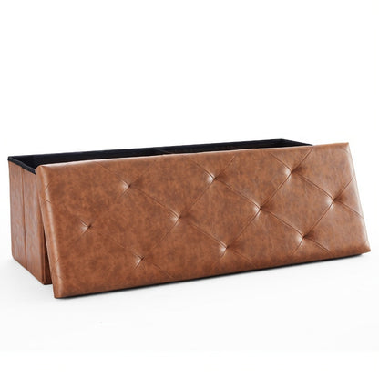 Storage Ottoman with Hidden Storage for Organized Everyday Storage in Living Room detail image - detail view 7
