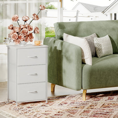 Tall Fabric Dresser with Multiple Color Options, Bedroom Drawer Chest detail image - detail view 28