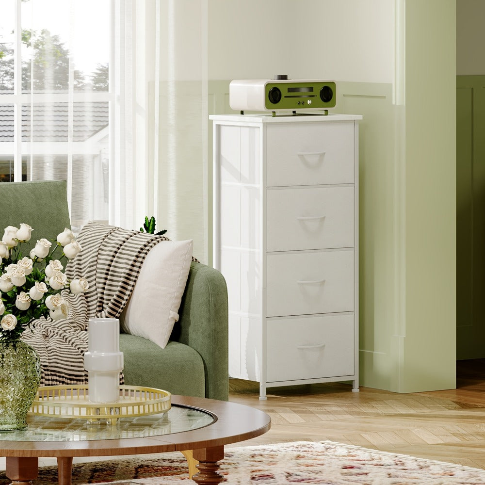 Tall Fabric Dresser with Multiple Color Options, Bedroom Drawer Chest detail image - detail view 29