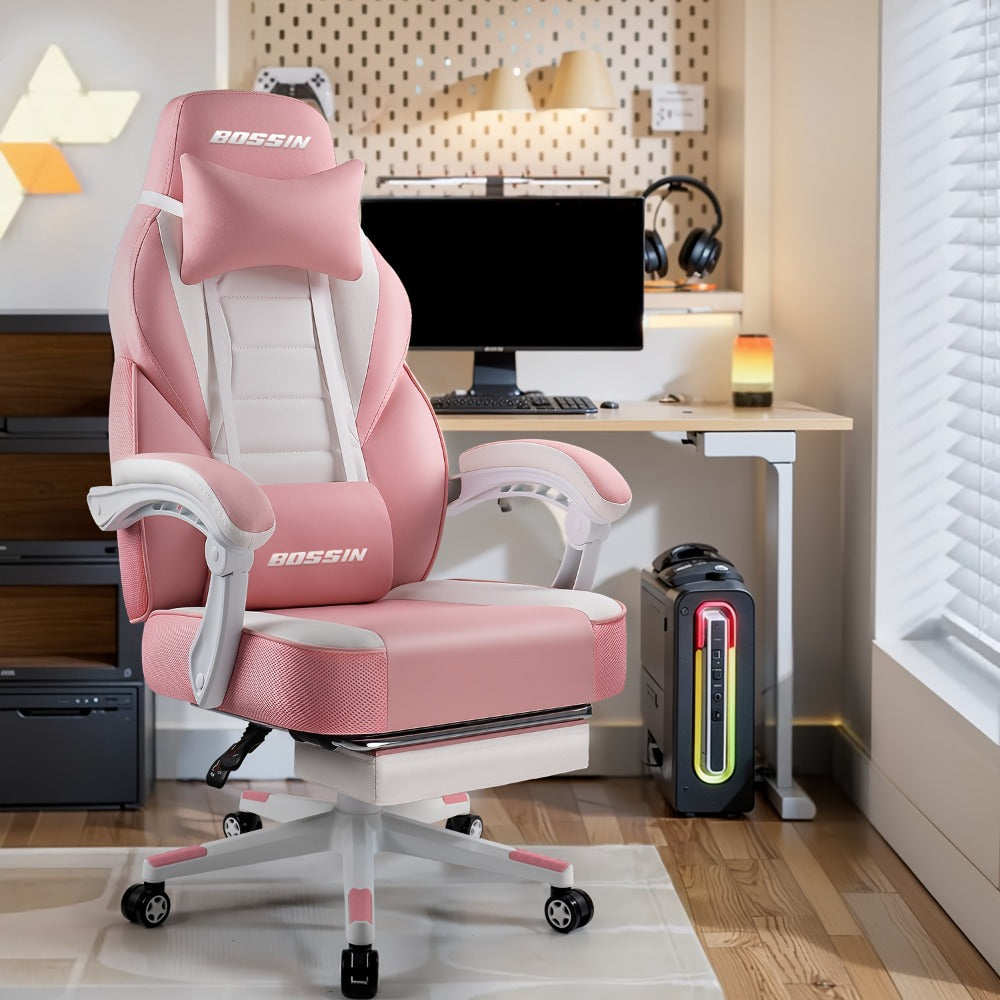Tall Gaming Chair, High-Back Gaming Seat for Comfortable Everyday Seating in Home Office detail image - detail view 12