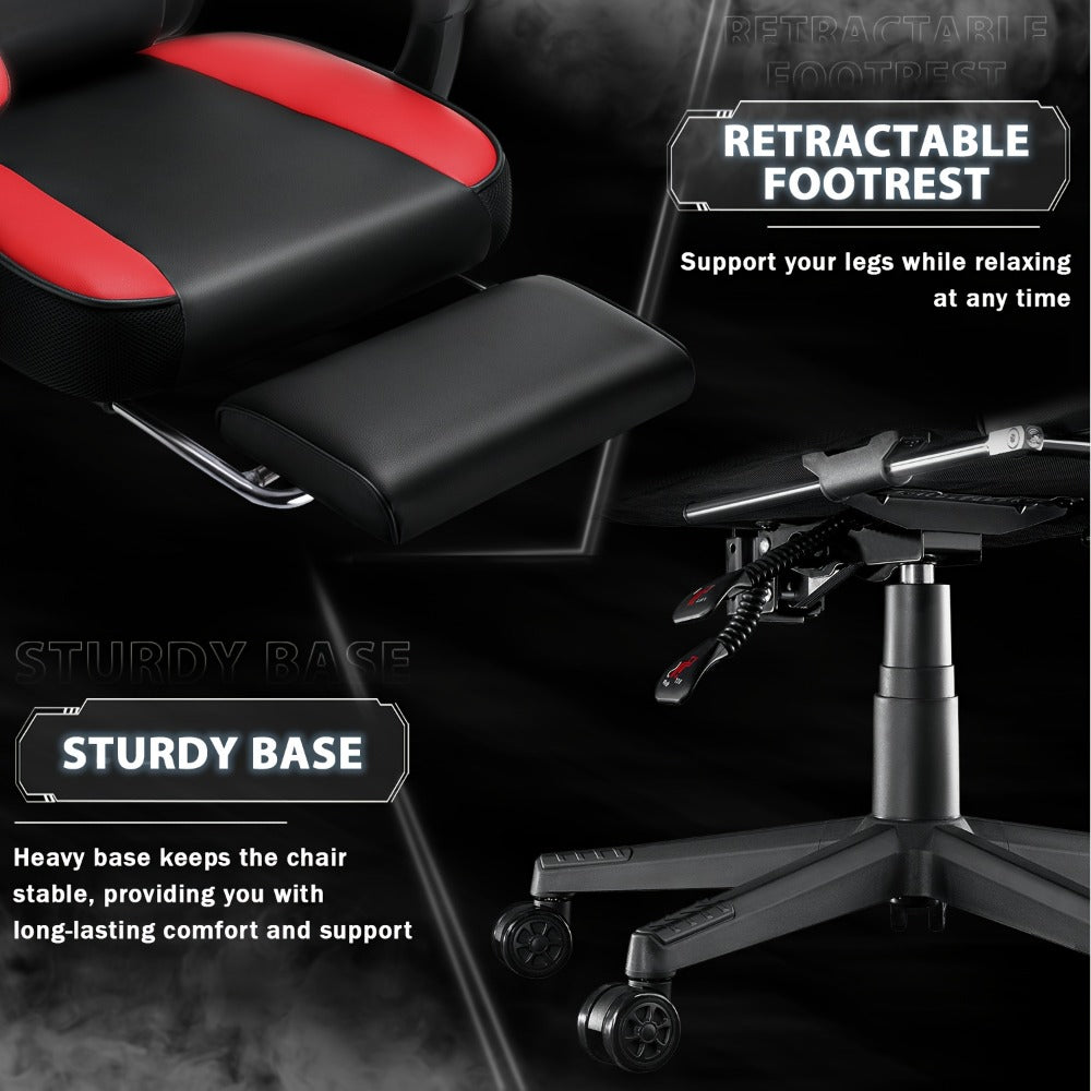Tall Gaming Chair, High-Back Gaming Seat for Comfortable Everyday Seating in Home Office detail image - detail view 15