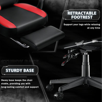 Tall Gaming Chair, High-Back Gaming Seat for Comfortable Everyday Seating in Home Office detail image - detail view 15