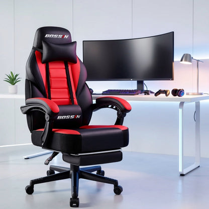 Tall Gaming Chair, High-Back Gaming Seat for Comfortable Everyday Seating in Home Office detail image - detail view 9