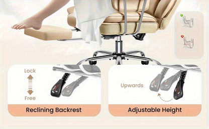 Tall Heavy-Duty Office Chair, Home Office Task Chair for Comfortable Everyday Seating detail image - detail view 16