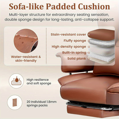Tall Heavy-Duty Office Chair, Home Office Task Chair for Comfortable Everyday Seating detail image - detail view 7