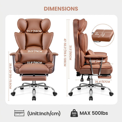 Tall Heavy-Duty Office Chair, Home Office Task Chair for Comfortable Everyday Seating detail image - detail view 9