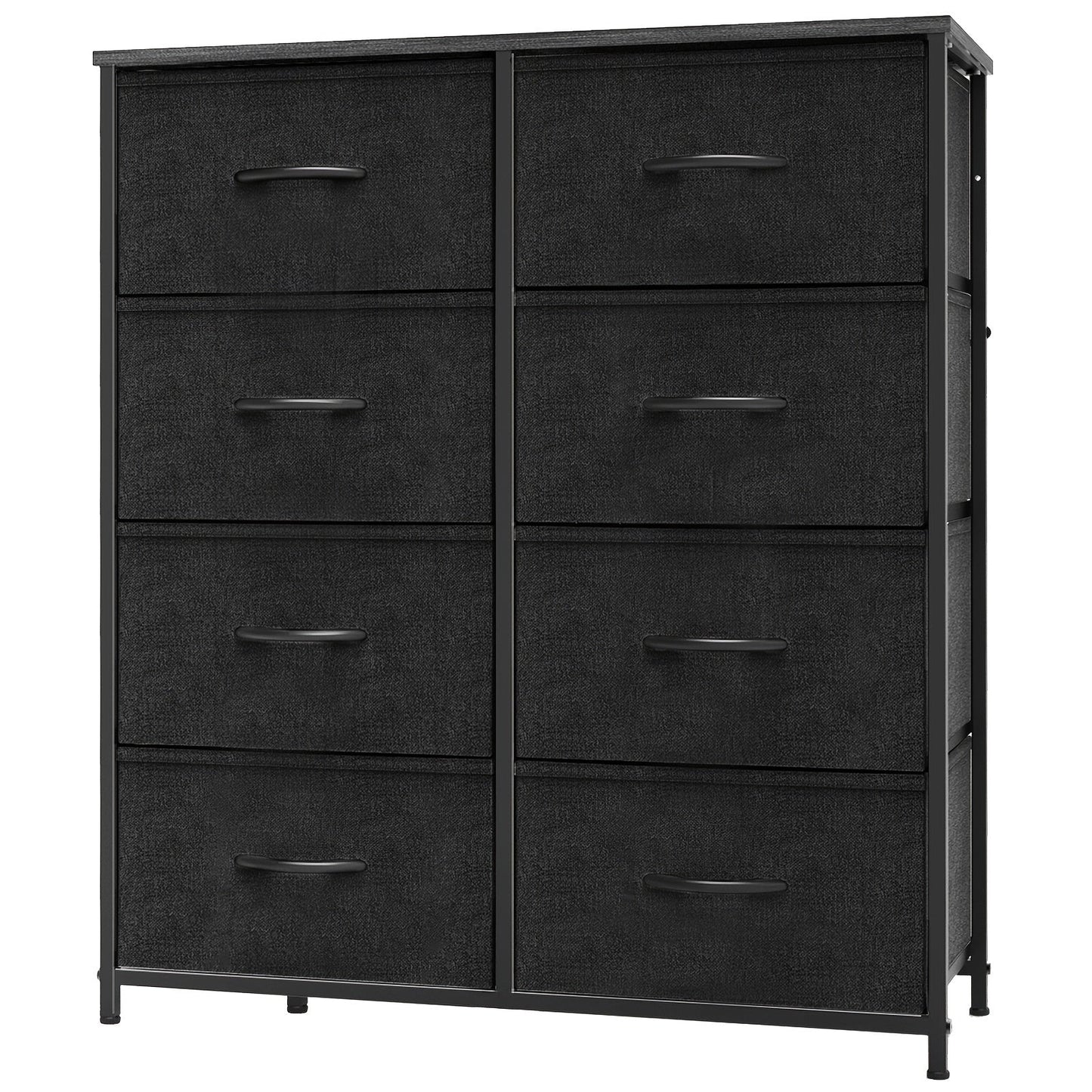 Storage Tower shown in the Black, 8 draws option