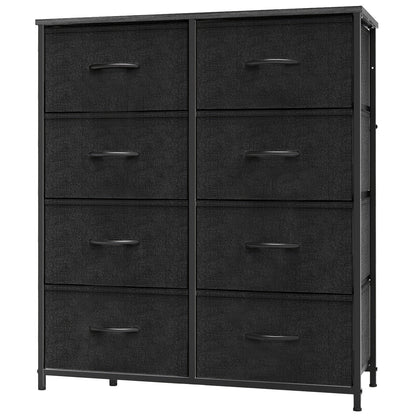 Storage Tower shown in the Black, 8 draws option