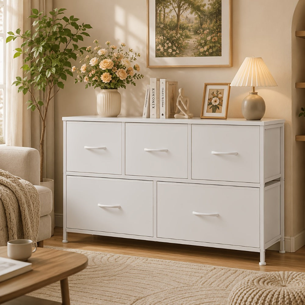 Tall Wide Storage Tower with Modular Design and Multiple Color Options for Entryway detail image - detail view 20