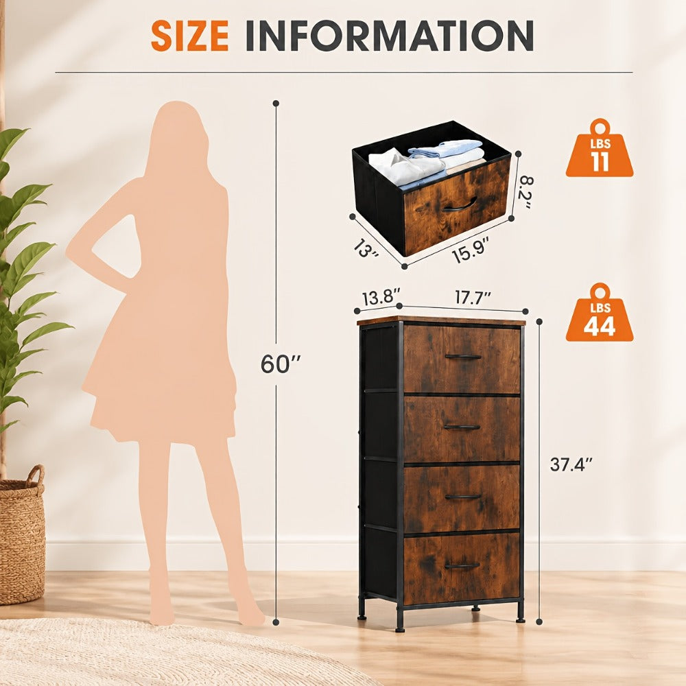 Tall Wide Storage Tower with Modular Design and Multiple Color Options for Entryway detail image - detail view 4