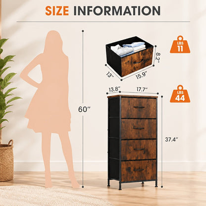 Tall Wide Storage Tower with Modular Design and Multiple Color Options for Entryway detail image - detail view 4