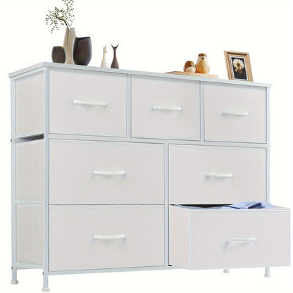 Storage Tower shown in the White, 7 draws option