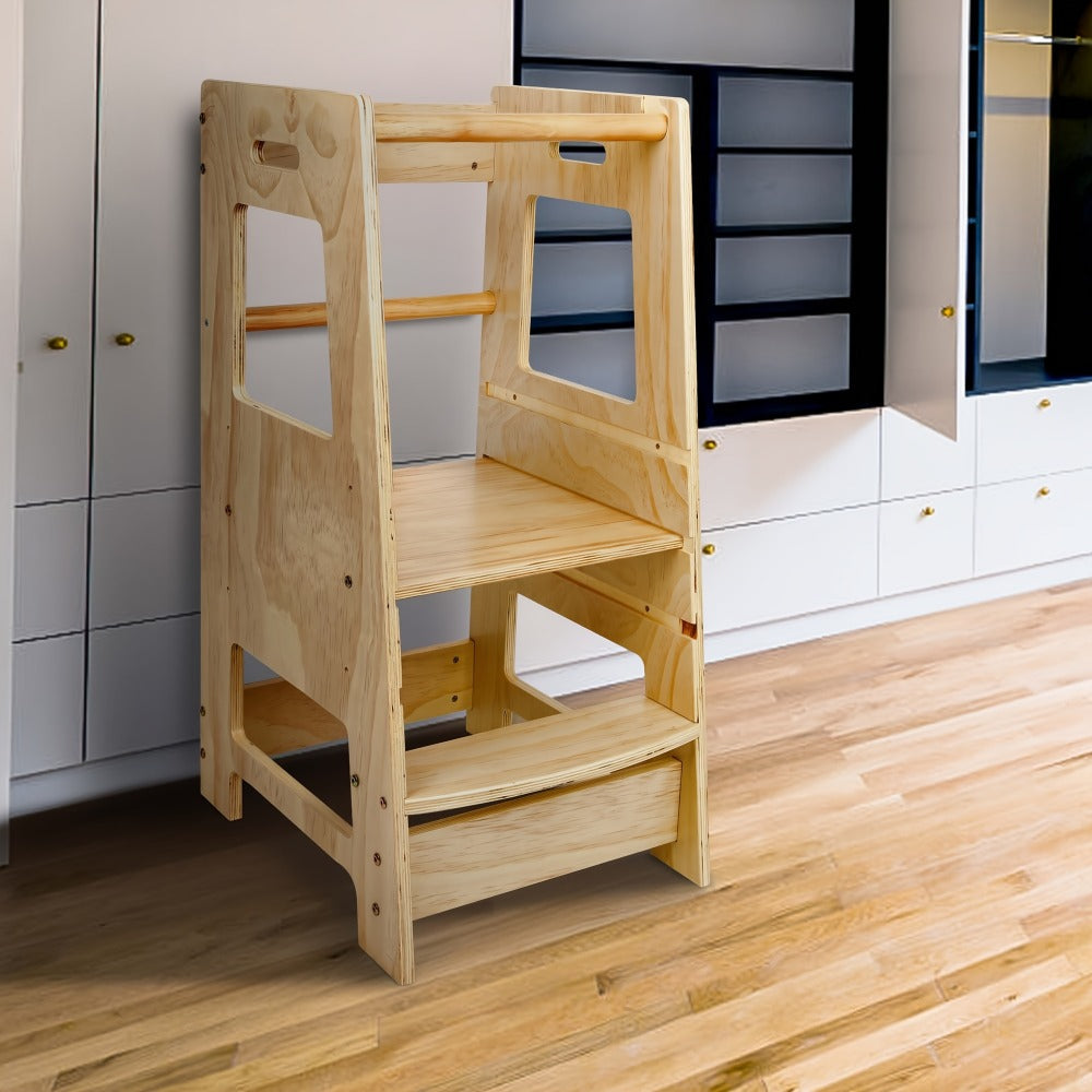 Toddler Step Stool with Multiple Color Options for Kids' Room detail image