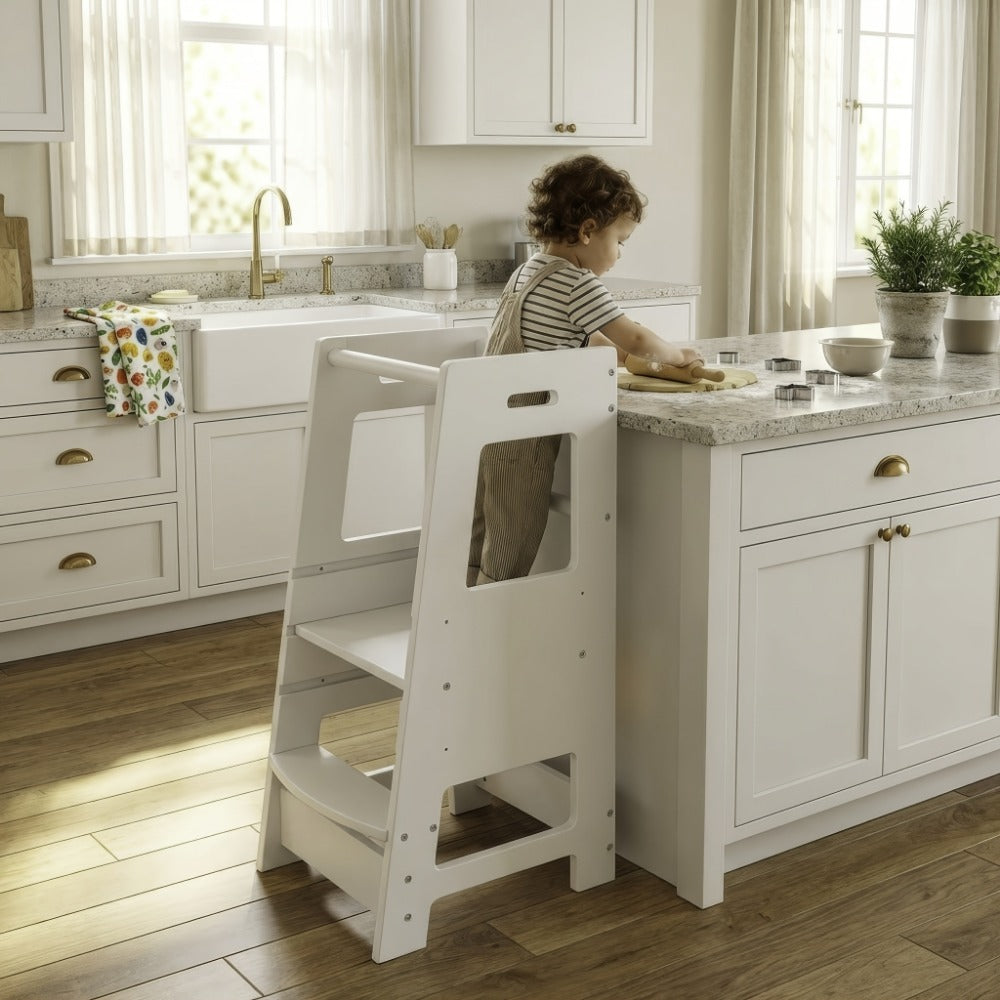 Toddler Step Stool with Multiple Color Options for Kids' Room detail image - detail view 3