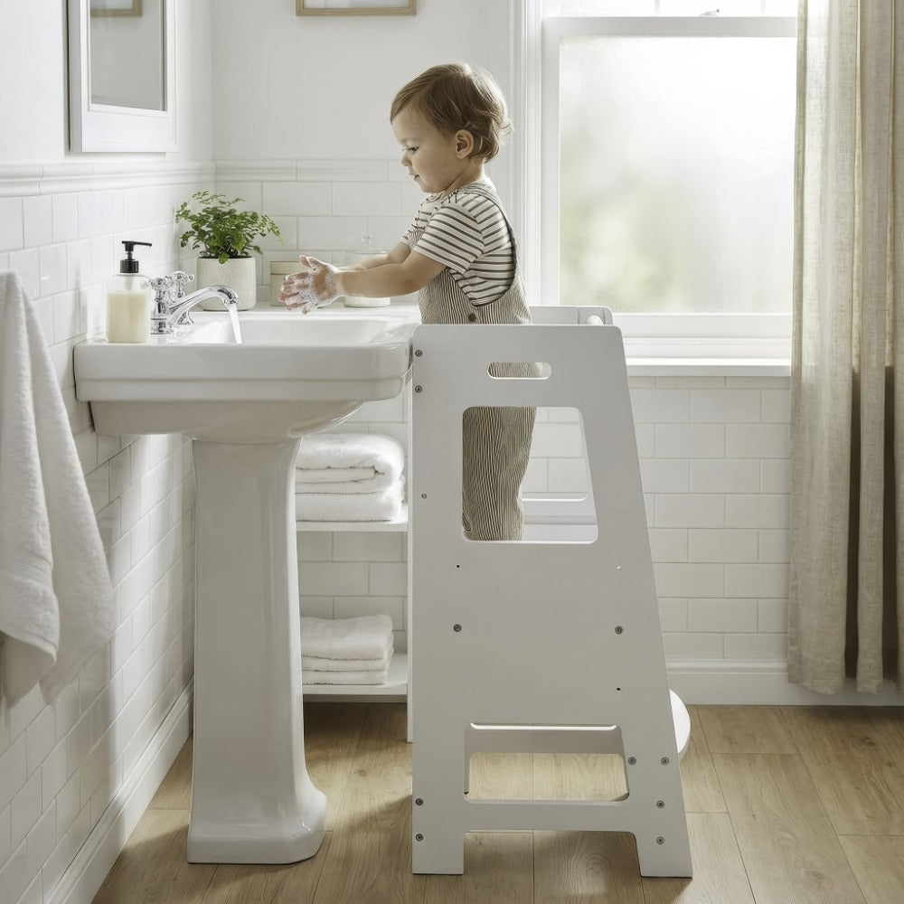 Toddler Step Stool with Multiple Color Options for Kids' Room detail image - detail view 8