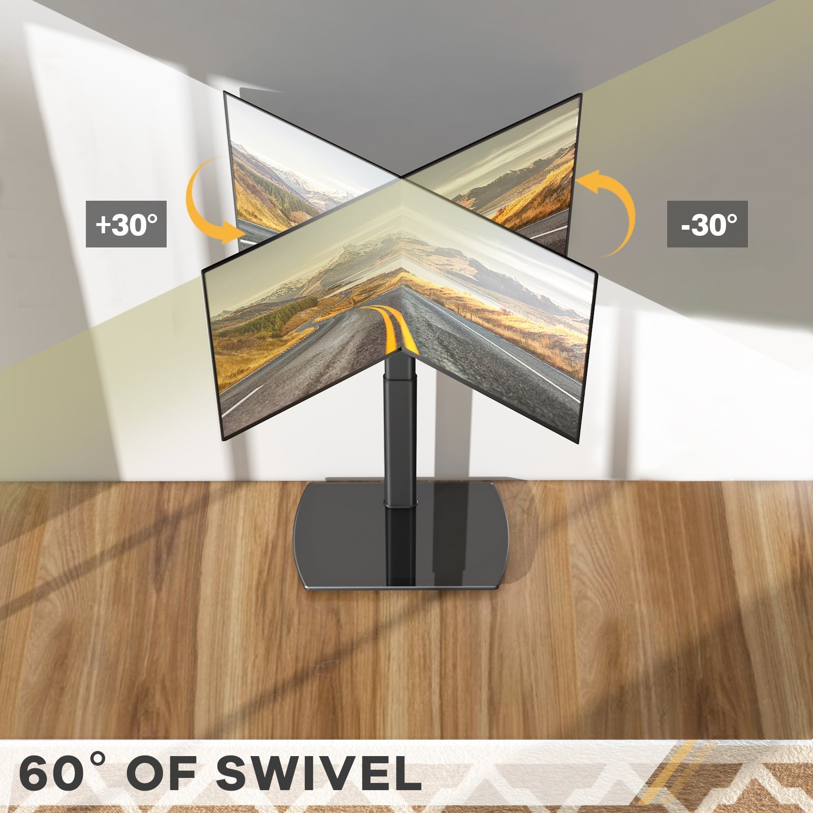 TV Stand with Adjustable Height for Practical Everyday Home Use detail image - detail view 13