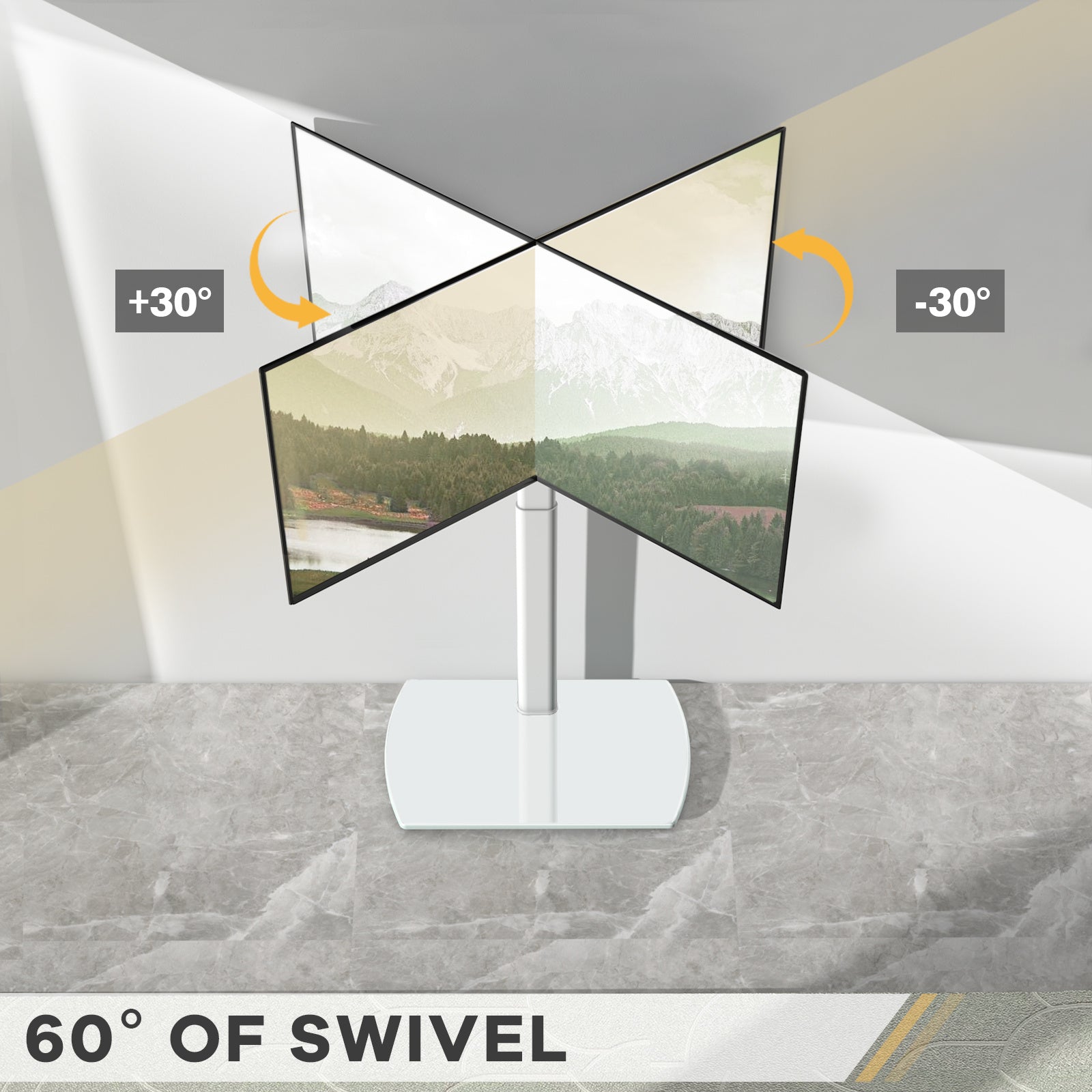 TV Stand with Adjustable Height for Practical Everyday Home Use detail image - detail view 6
