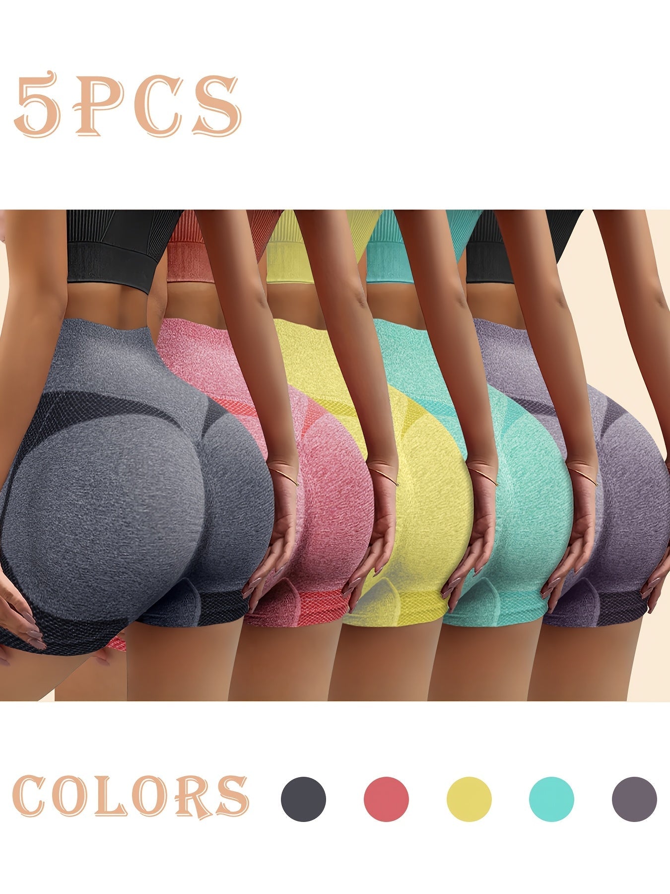 Unisex Athletic Shorts - Quick-Dry 5 Style 506213