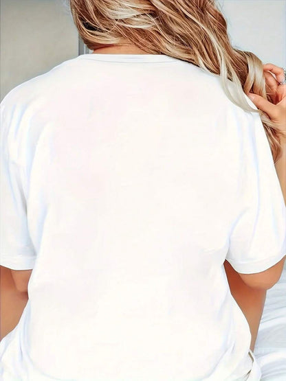 Unisex Graphic T-Shirt - Graphic Short Sleeve Style 86117