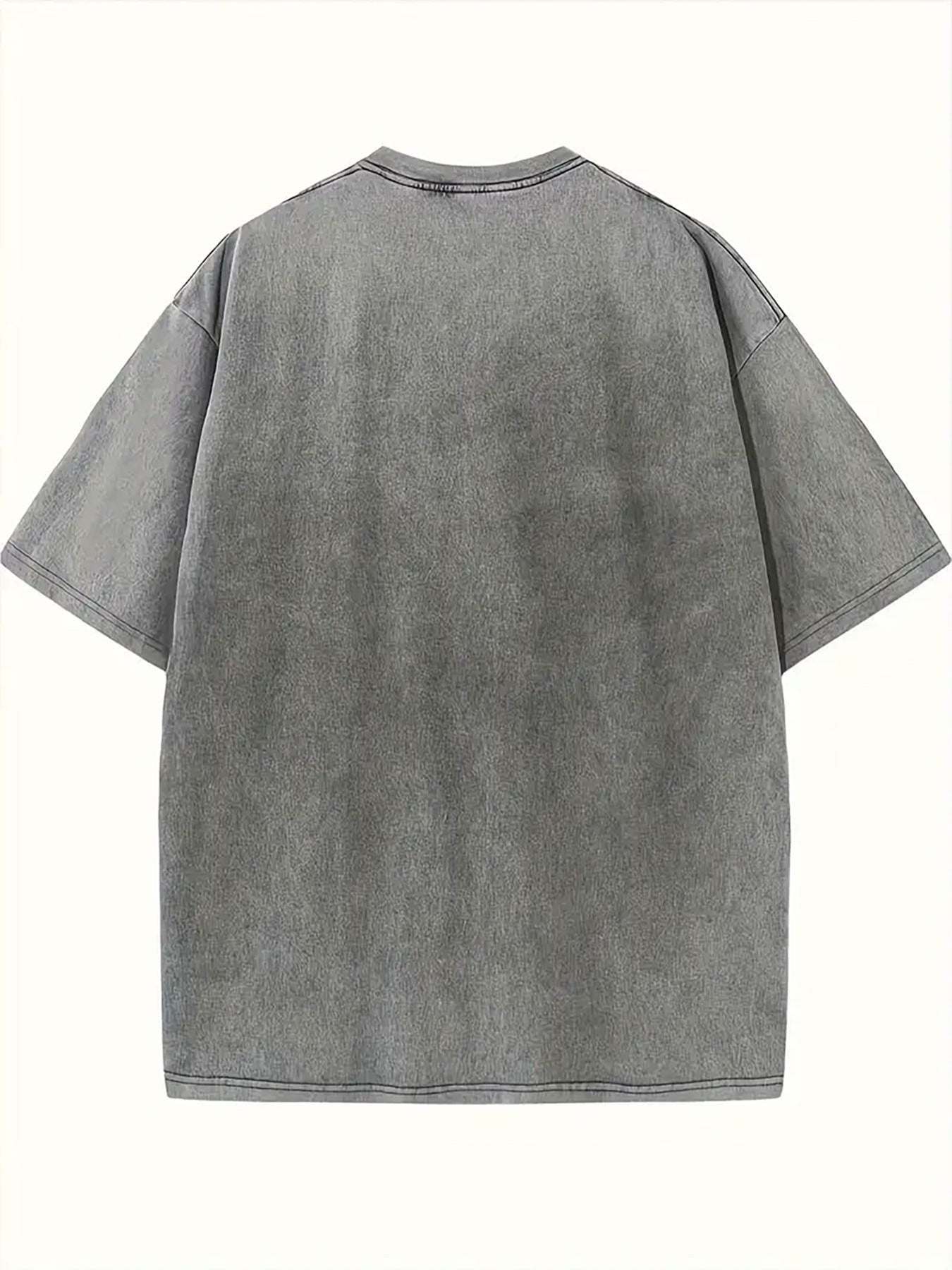 Women's Grey Cotton Printed T-Shirt - product view 11