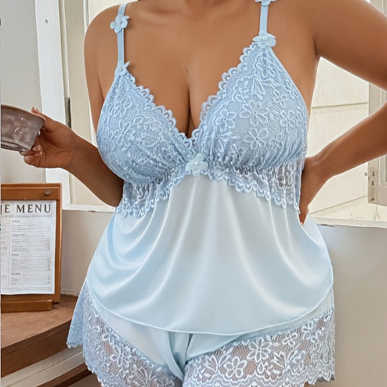 Unisex Pajama Set - Lace detail image - detail view 8