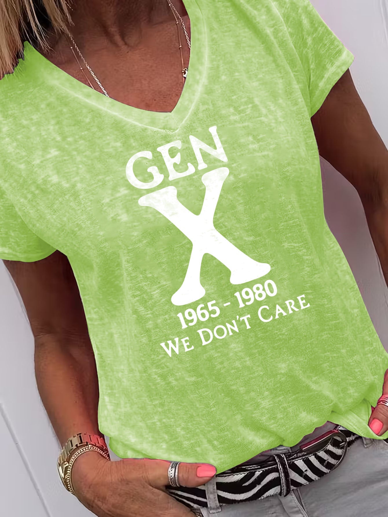 Unisex's Graphic Print T-Shirt - Short Sleeve 019301