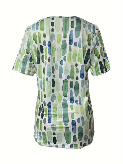 Unisex's Graphic Print T-Shirt - Short Sleeve 478309 detail image - detail view 6