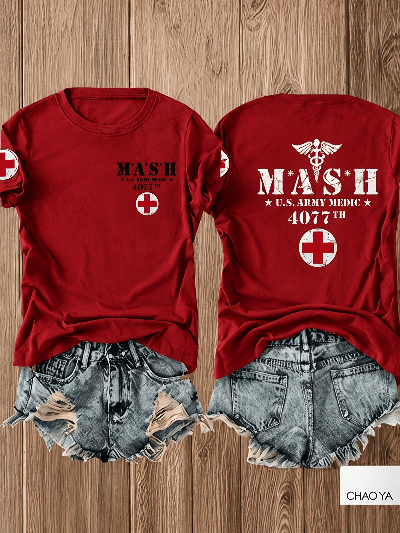 White Printed T-Shirt - product view 24
