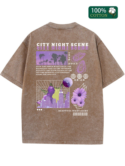 Unisex's Graphic Print T-Shirt - Short Sleeve 950821