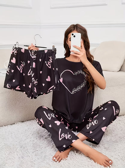 Unisex's Pajama Set - Short Sleeve 374629