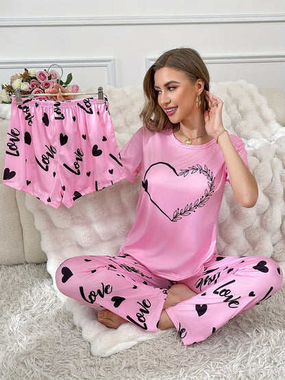 Unisex's Pajama Set - Short Sleeve 374629