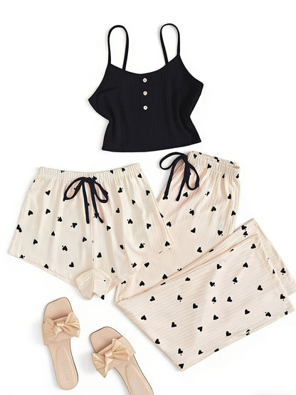 Unisex's Pajama Set - Sleeveless 174437