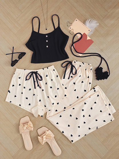 Unisex's Pajama Set - Sleeveless 174437