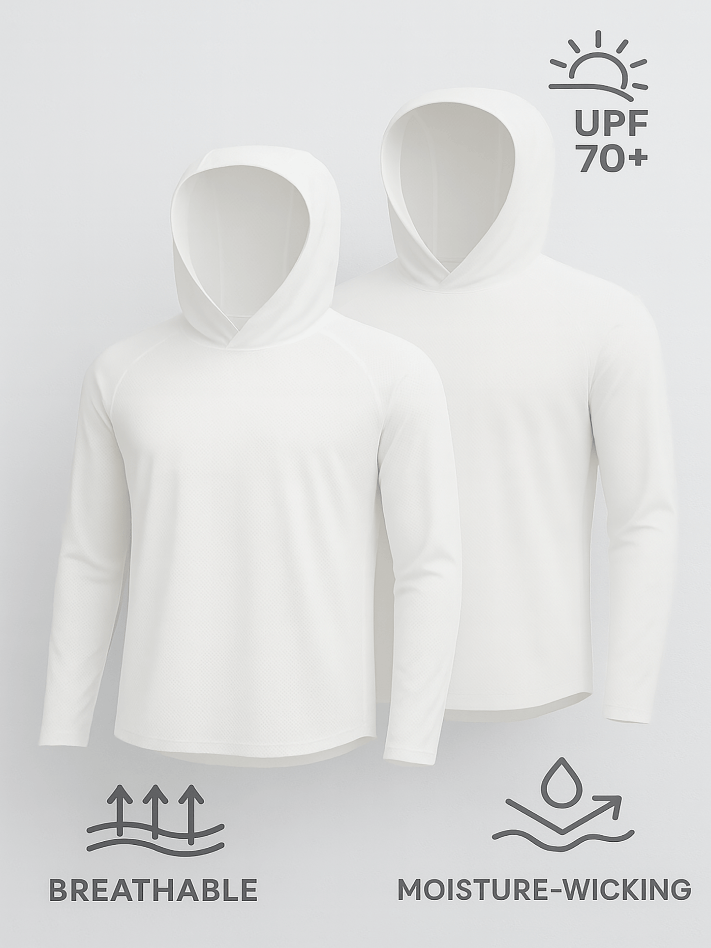Unisex's Solid Color Performance Shirt - Long Sleeve 963173