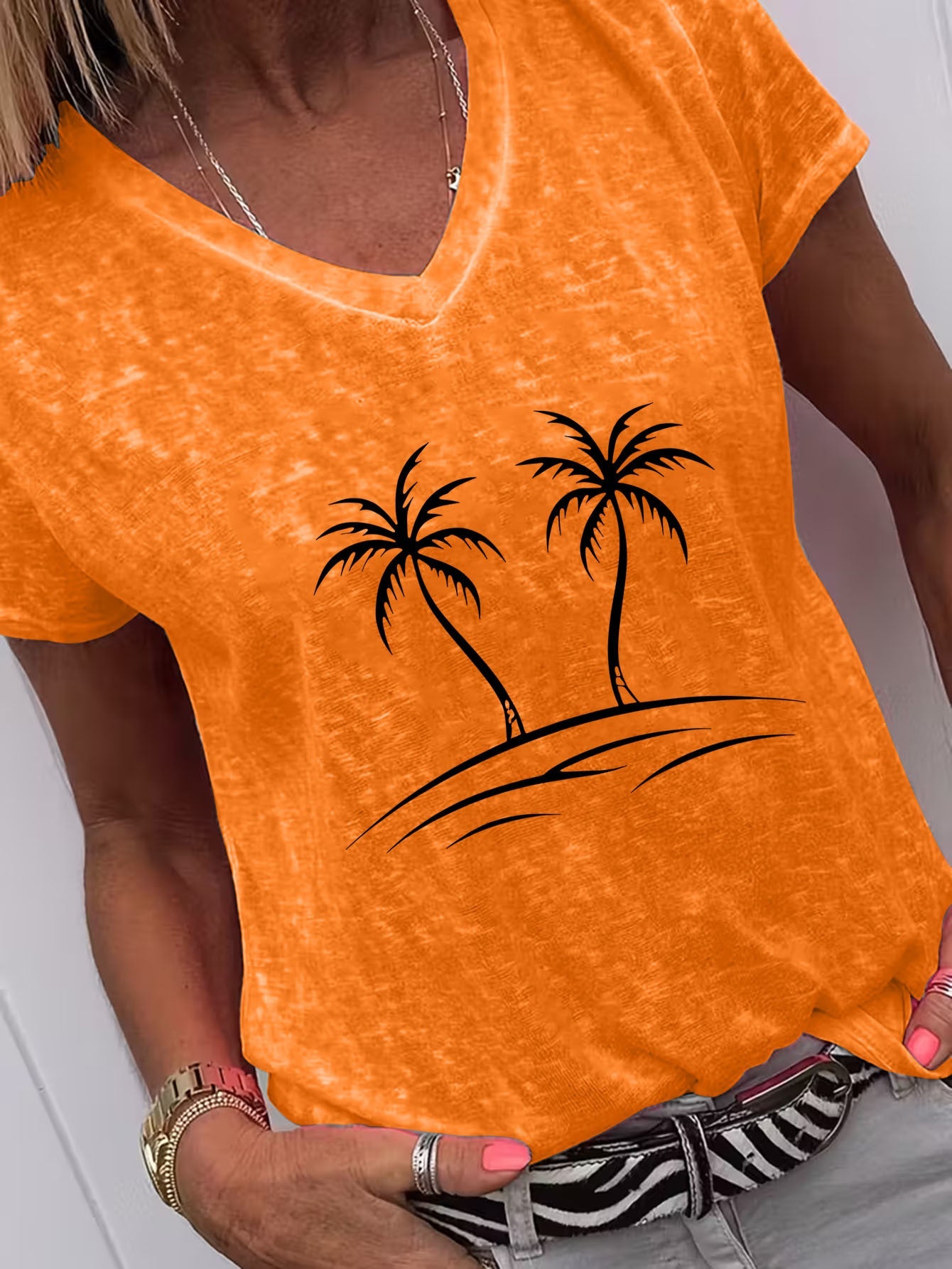 Unisex's Solid Color T-Shirt - Short Sleeve 649637