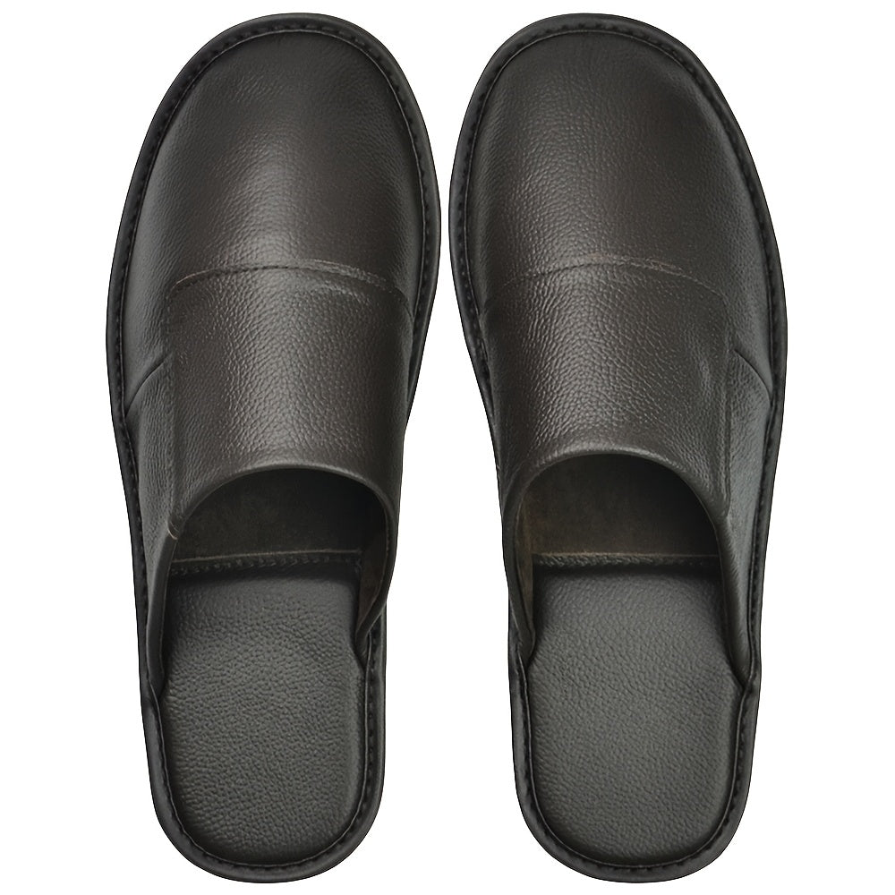 Women's Coffee Leather Shoes - product view 3