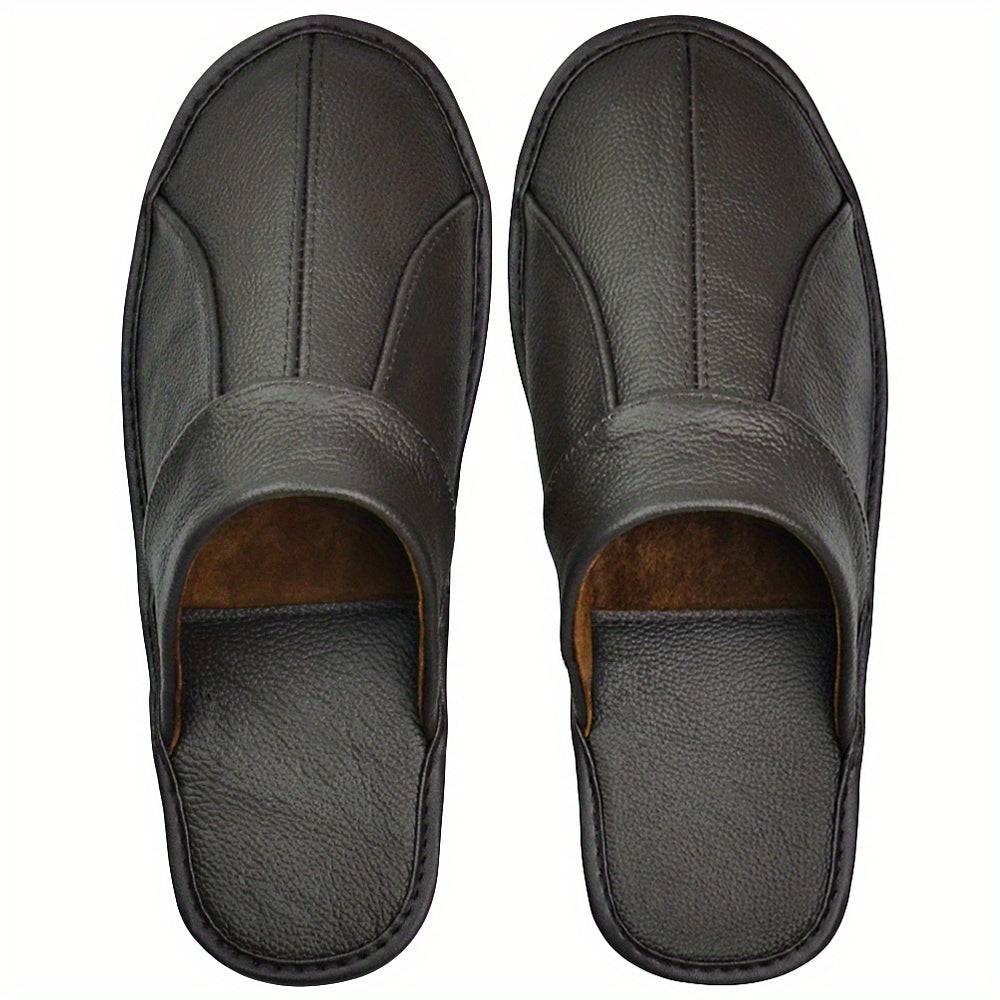 Women's Black Leather Shoes - product view 3