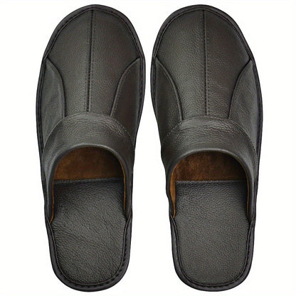 Women's Black Leather Shoes - product view 3