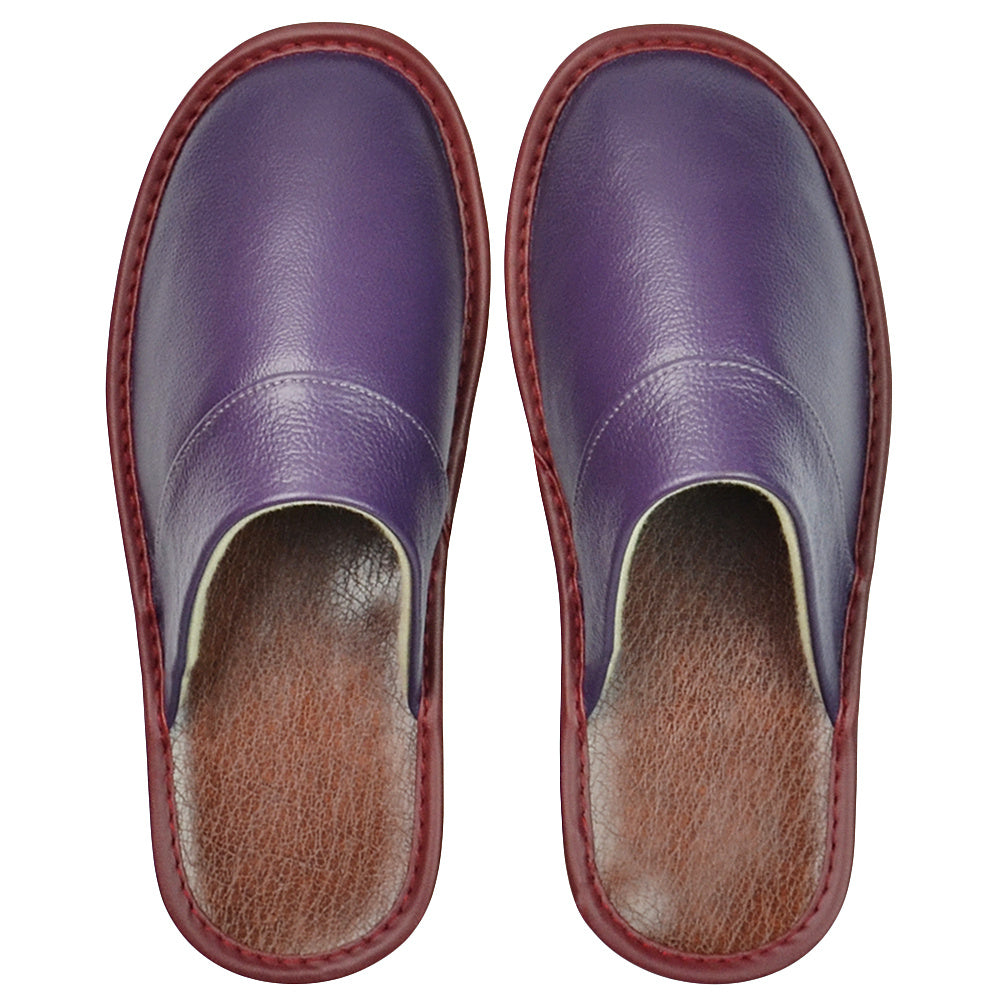 Women's Black Leather Oversized Shoes - product view 5