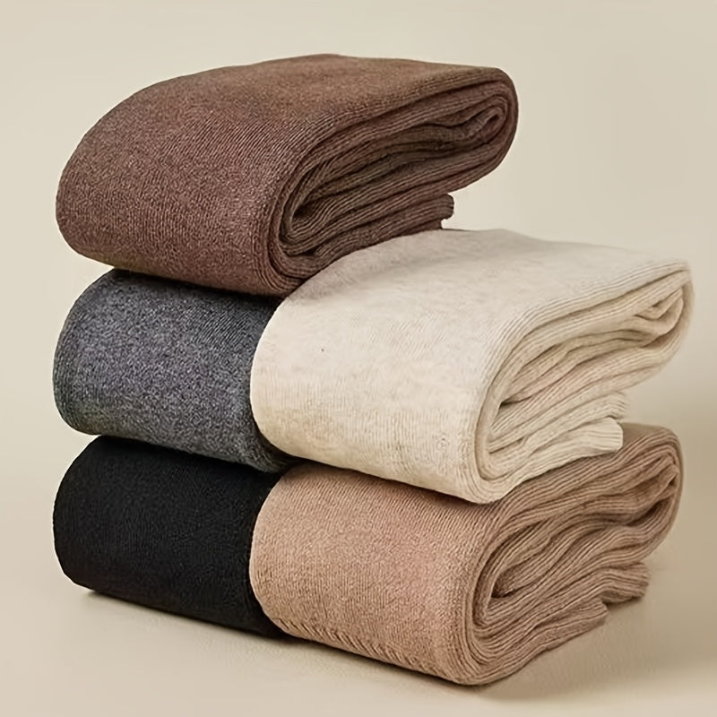 Unisex Thermal Knee-High Socks - 5-Pair Pack variant image