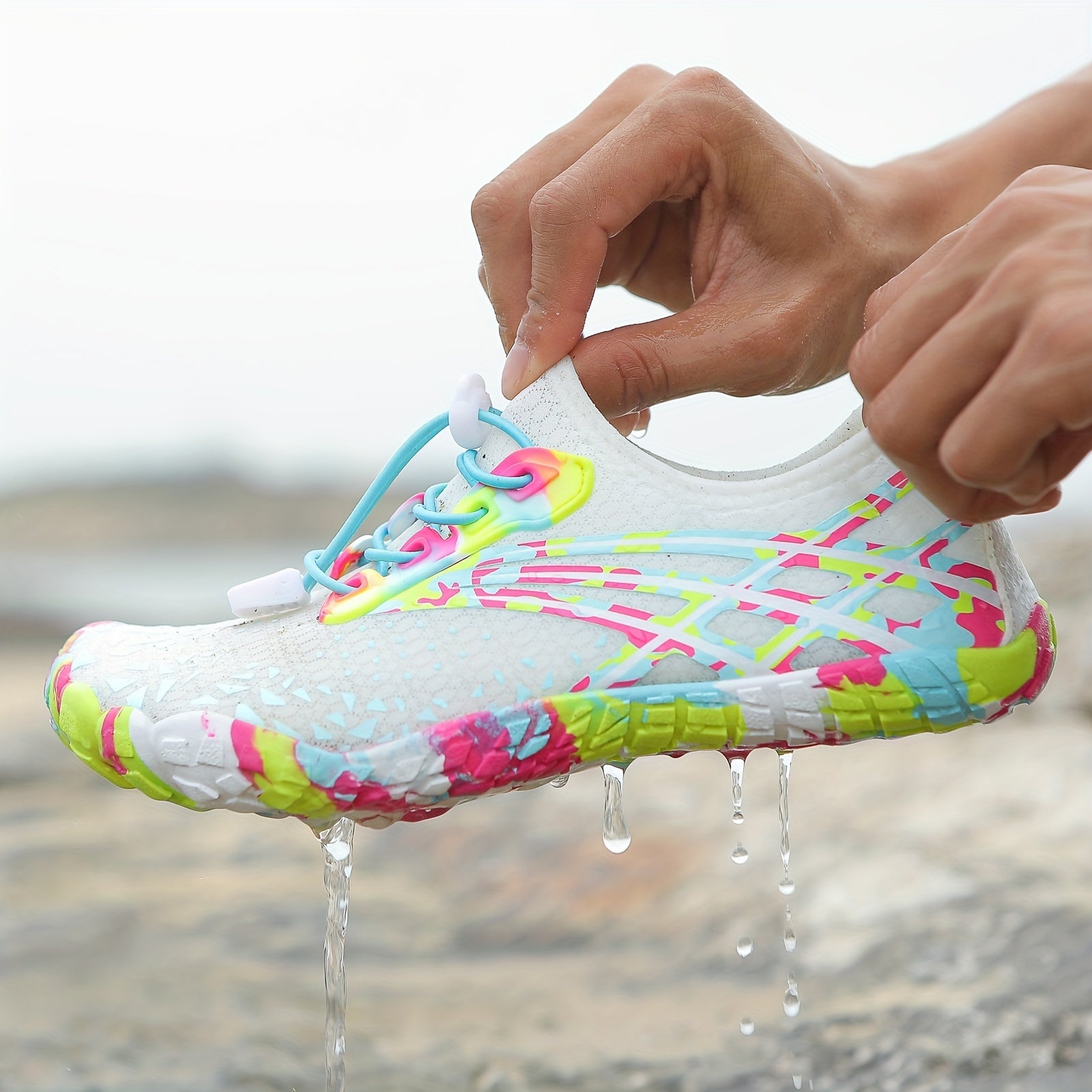 Unisex Water Shoes – Quick Dry Breathable Mesh for Beach & Water product image
