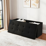 Black Linen - 43.5 Inches