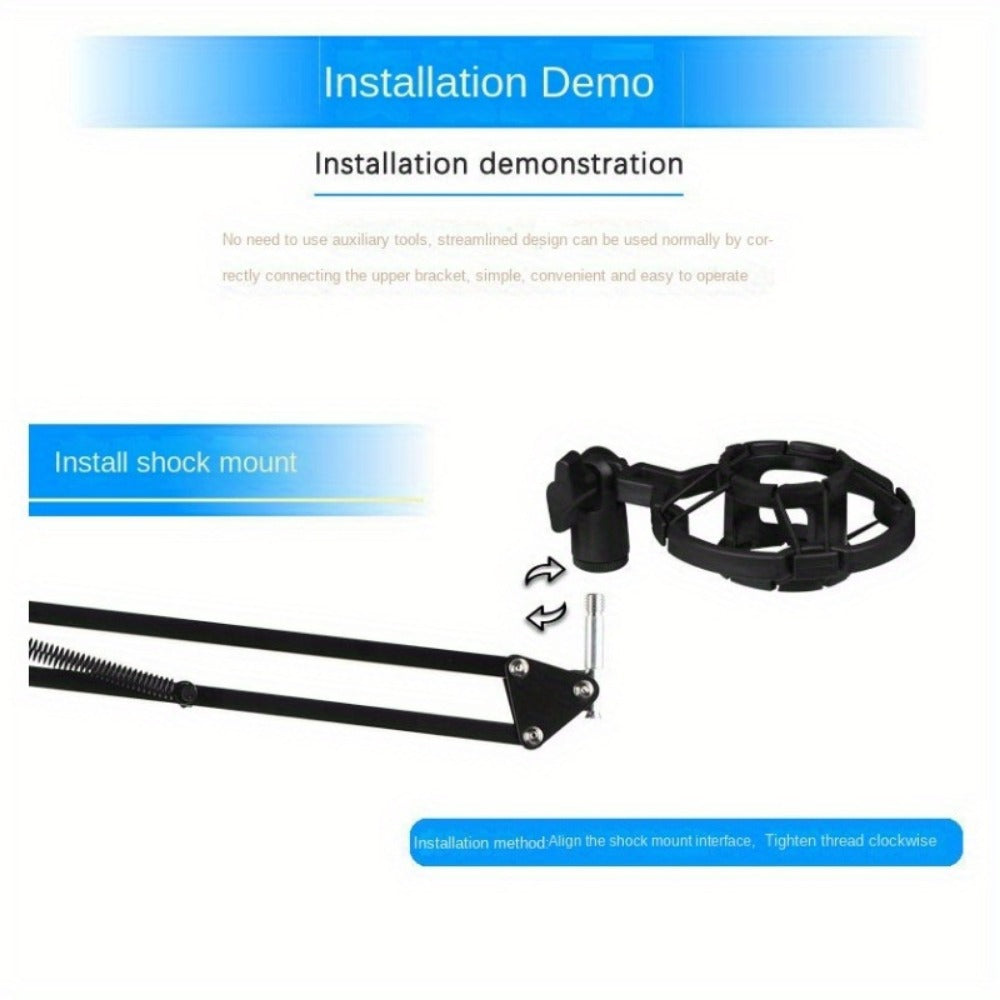 USB Audio Interface, 5Mm, USB, Adjustable, Condenser, Microphone for Recording detail image - detail view 10