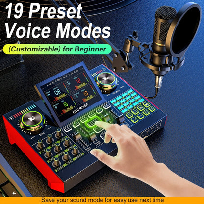 USB Audio Interface, G10-BM700-OTG, USB, 36V, Podcast, Equipment, Bundle for Recording detail image - detail view 5