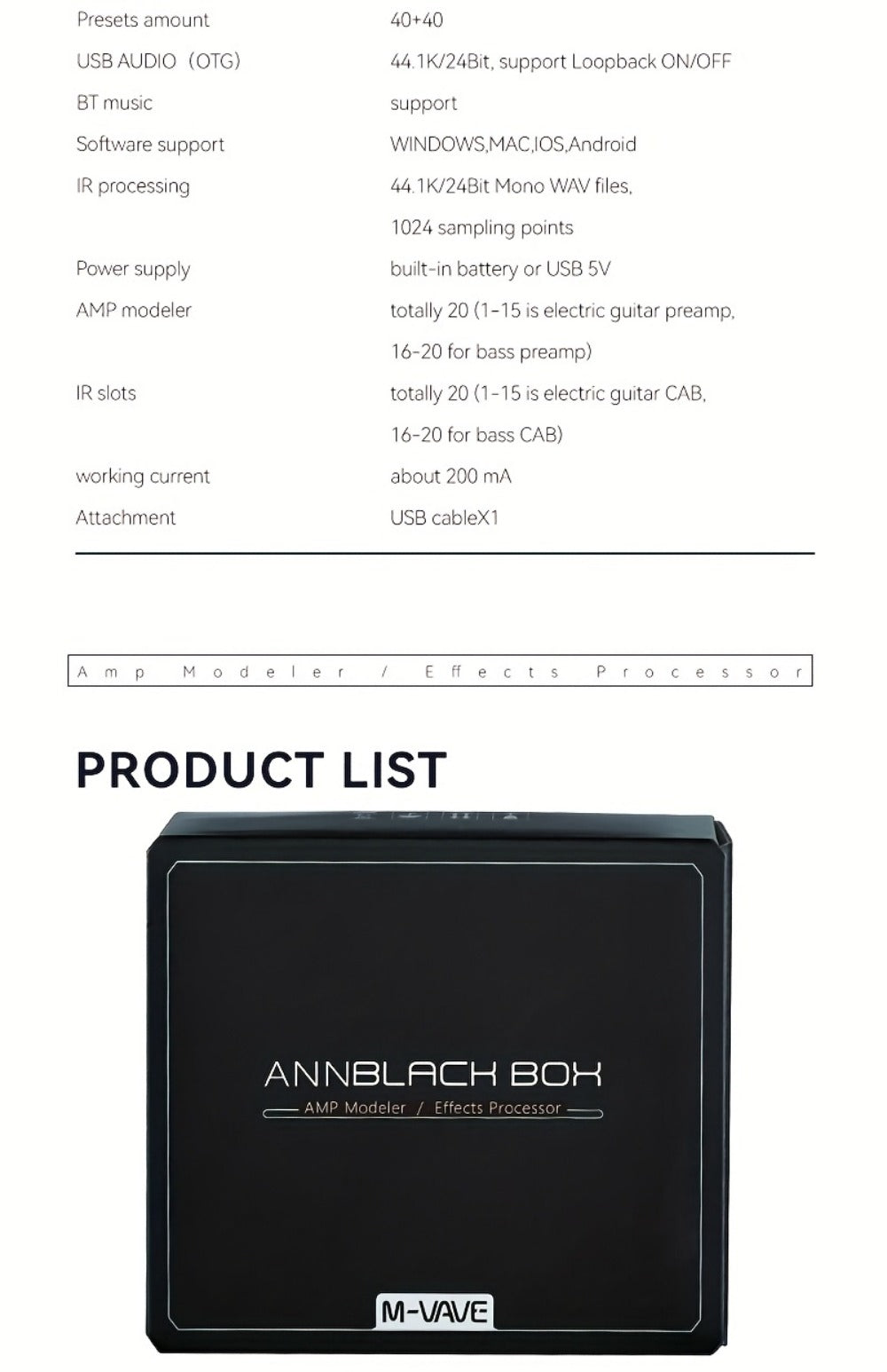 USB Audio Interface, M-VAVE, Digital, Integrated for Recording and Streaming detail image - detail view 37