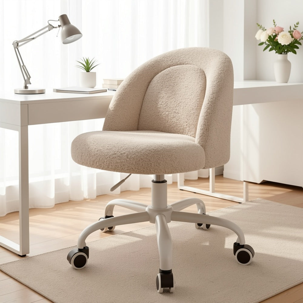 Vanity Chair with Lumbar Support for Dressing and Daily Routines in Bedroom detail image - detail view 10