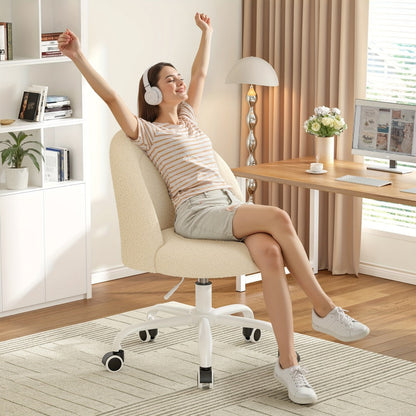 Vanity Chair with Lumbar Support for Dressing and Daily Routines in Bedroom detail image