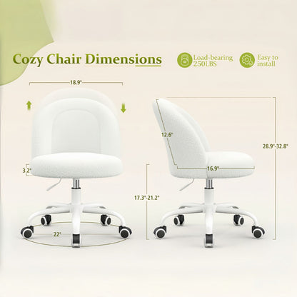 Vanity Chair with Lumbar Support for Dressing and Daily Routines in Bedroom detail image - detail view 4
