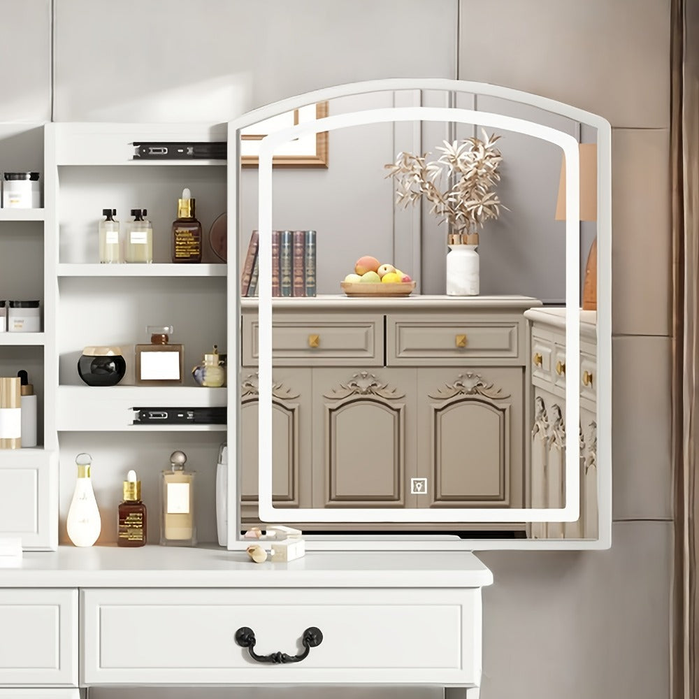 Vanity Tables with Storage Drawers for Dressing and Daily Routines in Bedroom detail image - detail view 15